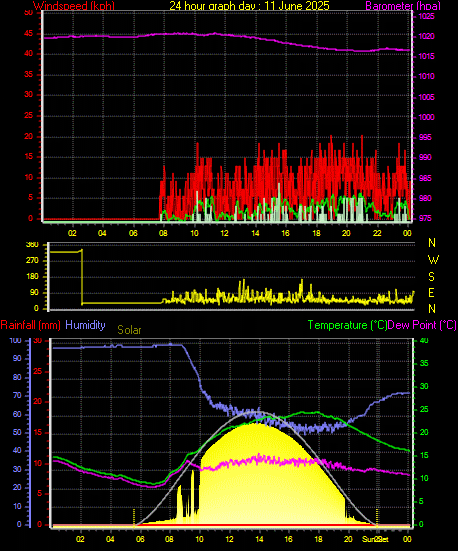 24 Hour Graph for Day 11