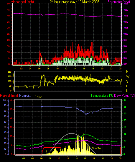 24 Hour Graph for Day 10