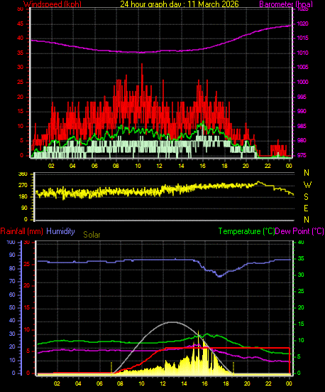 24 Hour Graph for Day 11