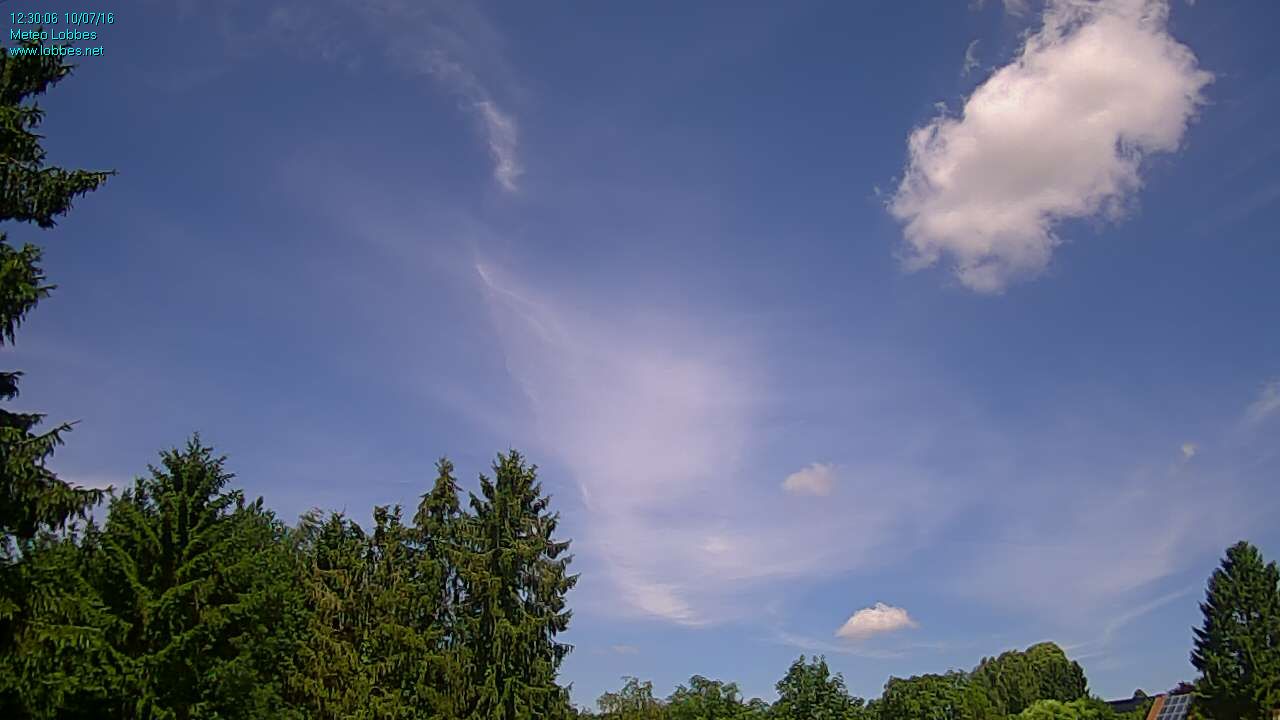 Météo Lobbes webcam 2016-07-10