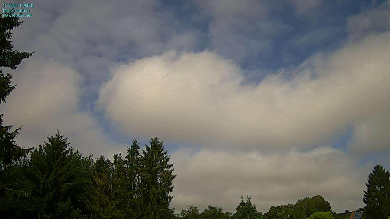 Météo Lobbes webcam 2016-08-12