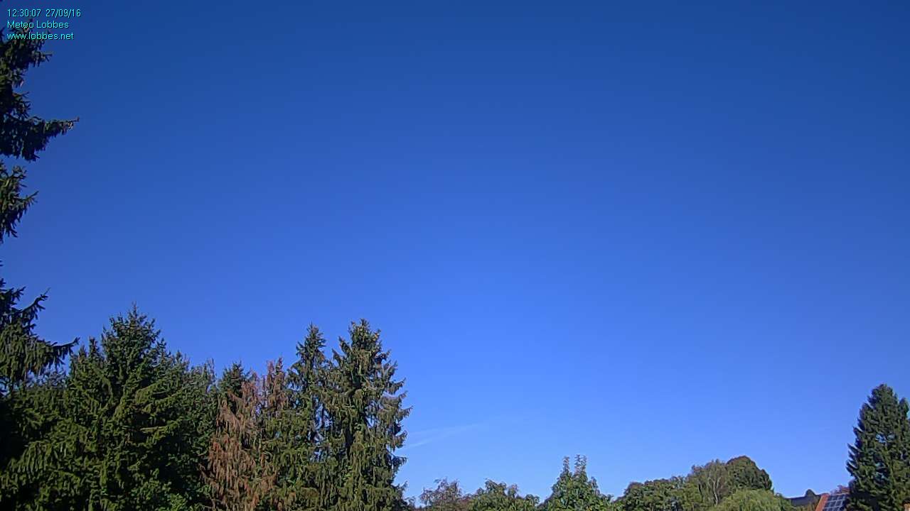 Météo Lobbes webcam 2016-09-27