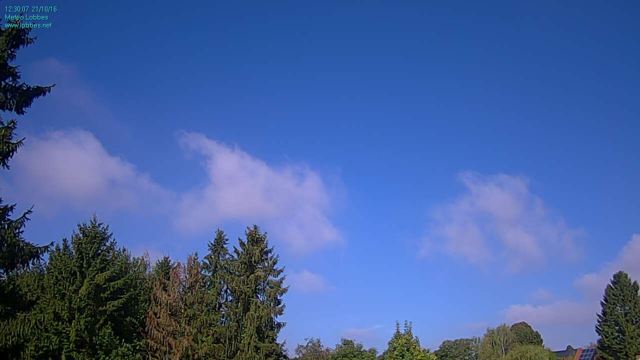 Météo Lobbes webcam 2016-10-21