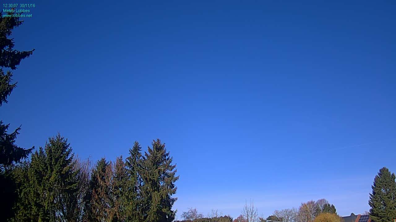 Météo Lobbes webcam 2016-11-30