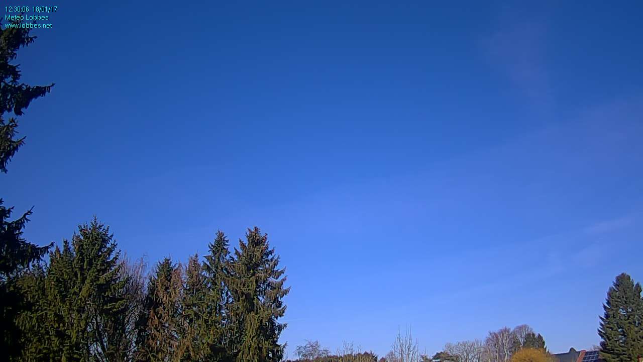 Météo Lobbes webcam 2017-01-18