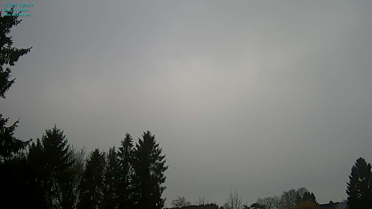 Météo Lobbes webcam 2017-01-25