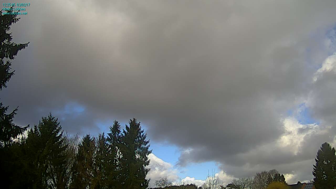 M&eacute;t&eacute;o Lobbes webcam 2017-02-03