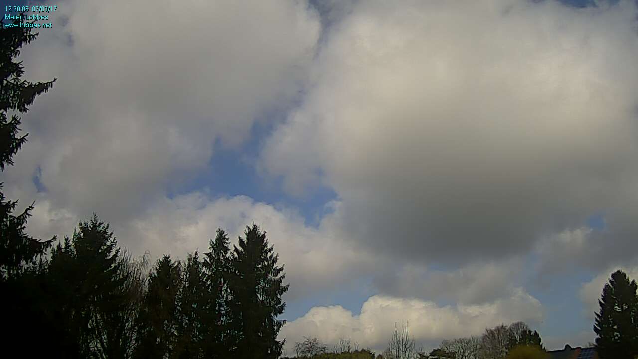 M&eacute;t&eacute;o Lobbes webcam 2017-03-07