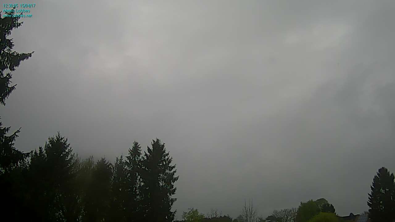 M&eacute;t&eacute;o Lobbes webcam 2017-04-15