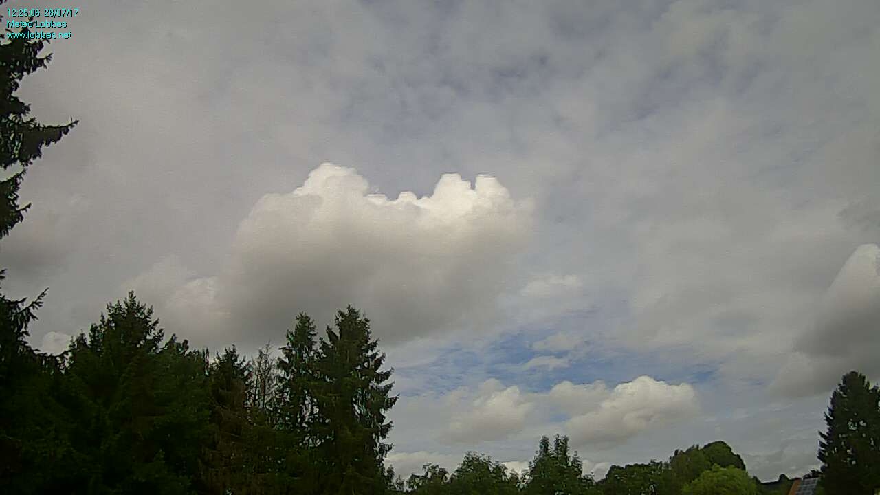 M&eacute;t&eacute;o Lobbes webcam 2017-07-28