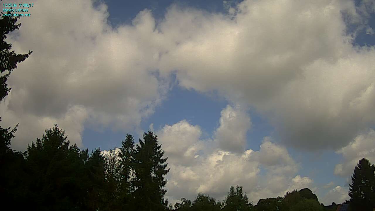 Météo Lobbes webcam 2017-08-31