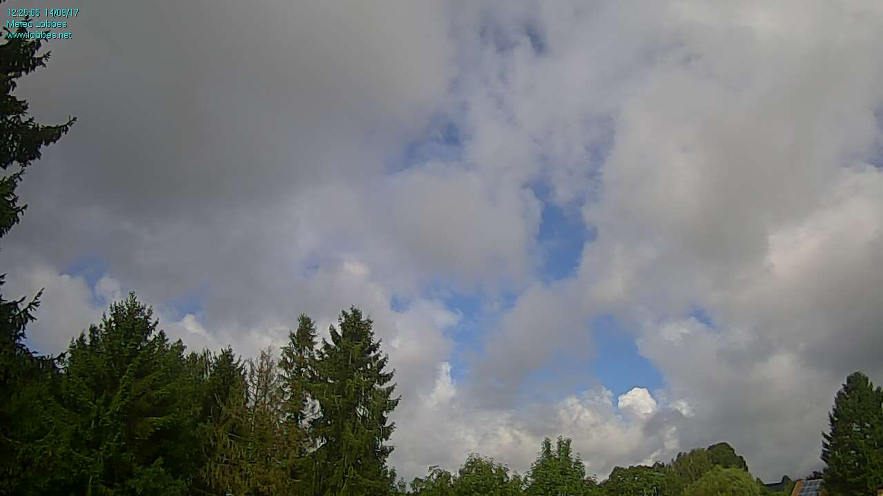 M&eacute;t&eacute;o Lobbes webcam 2017-09-14