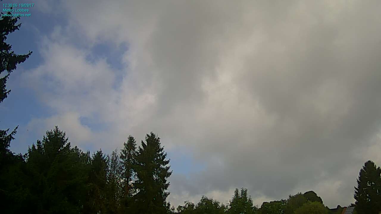 M&eacute;t&eacute;o Lobbes webcam 2017-09-19