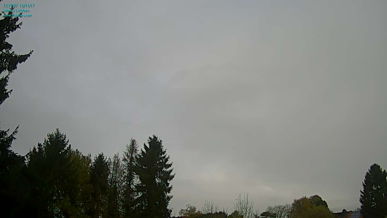 M&eacute;t&eacute;o Lobbes webcam 2017-11-16
