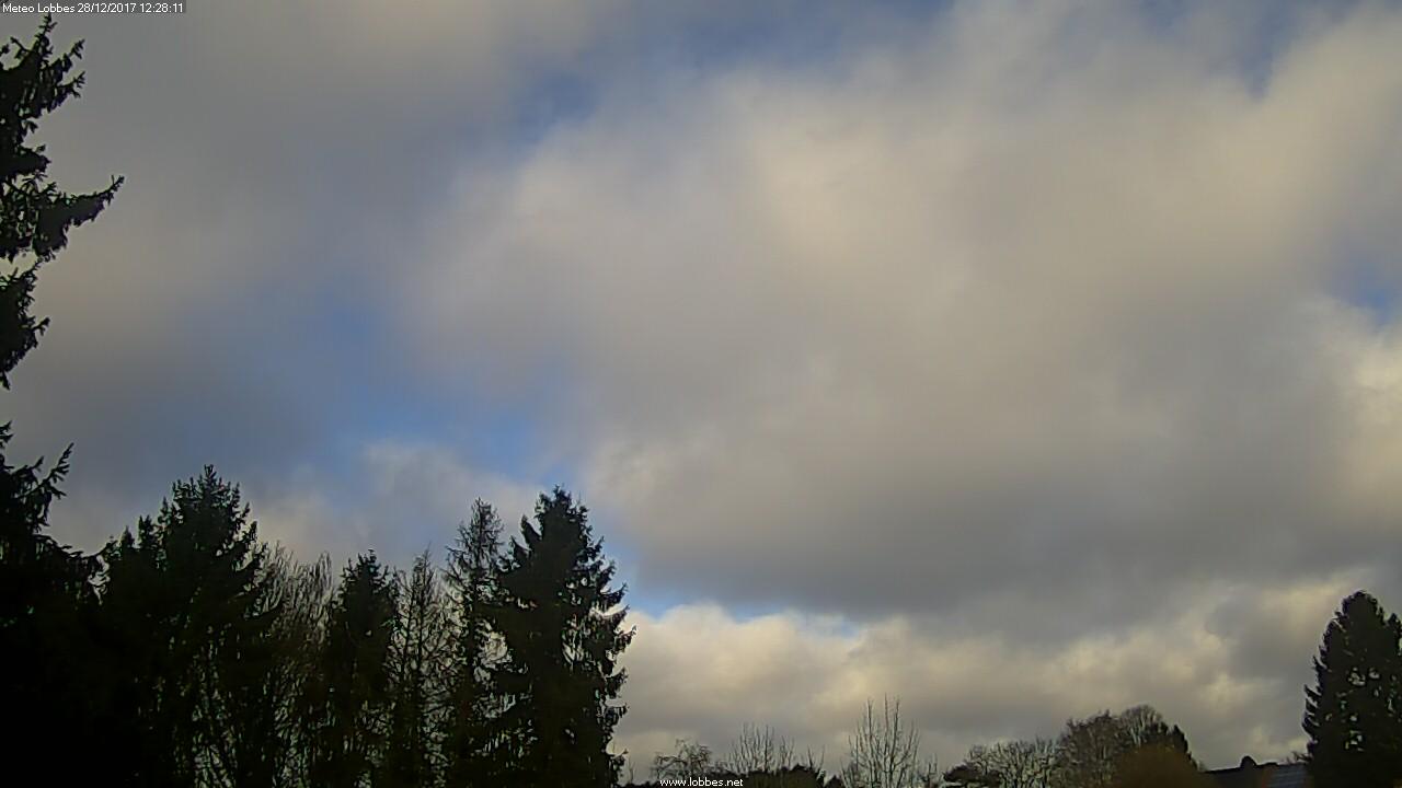 M&eacute;t&eacute;o Lobbes webcam 2017-12-28
