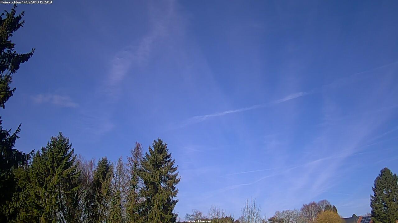 Météo Lobbes webcam 2018-02-14