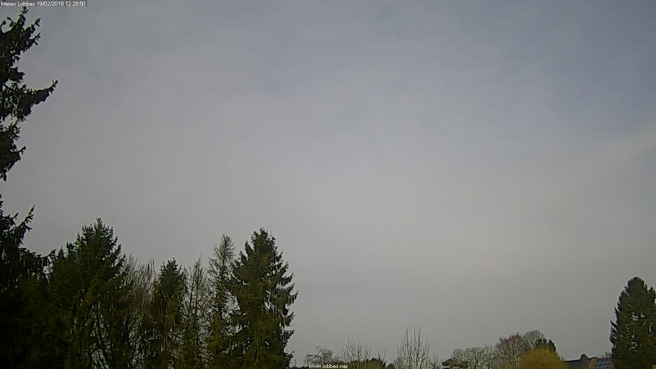 Météo Lobbes webcam 2018-02-19