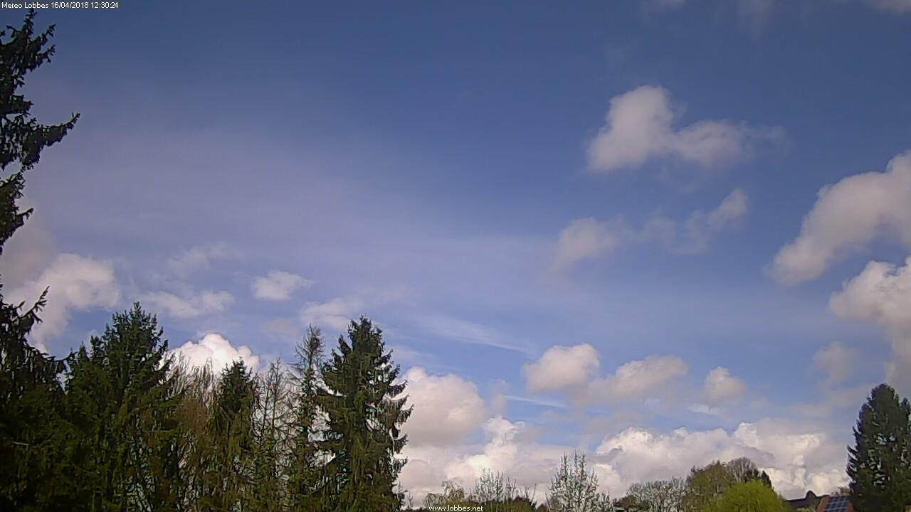 Météo Lobbes webcam 2018-04-16