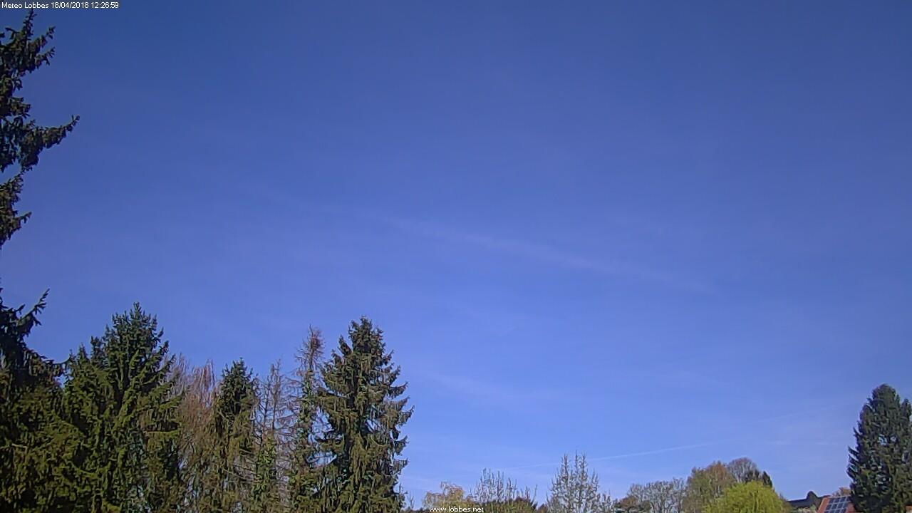 Météo Lobbes webcam 2018-04-18