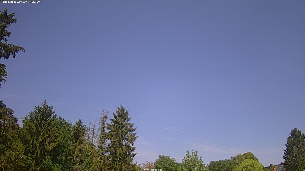 Météo Lobbes webcam 2018-07-22