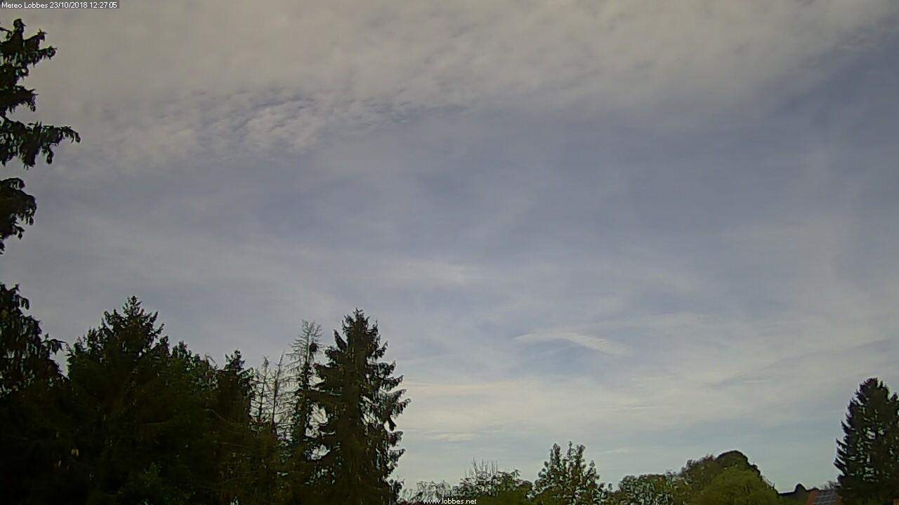 M&eacute;t&eacute;o Lobbes webcam 2018-10-23