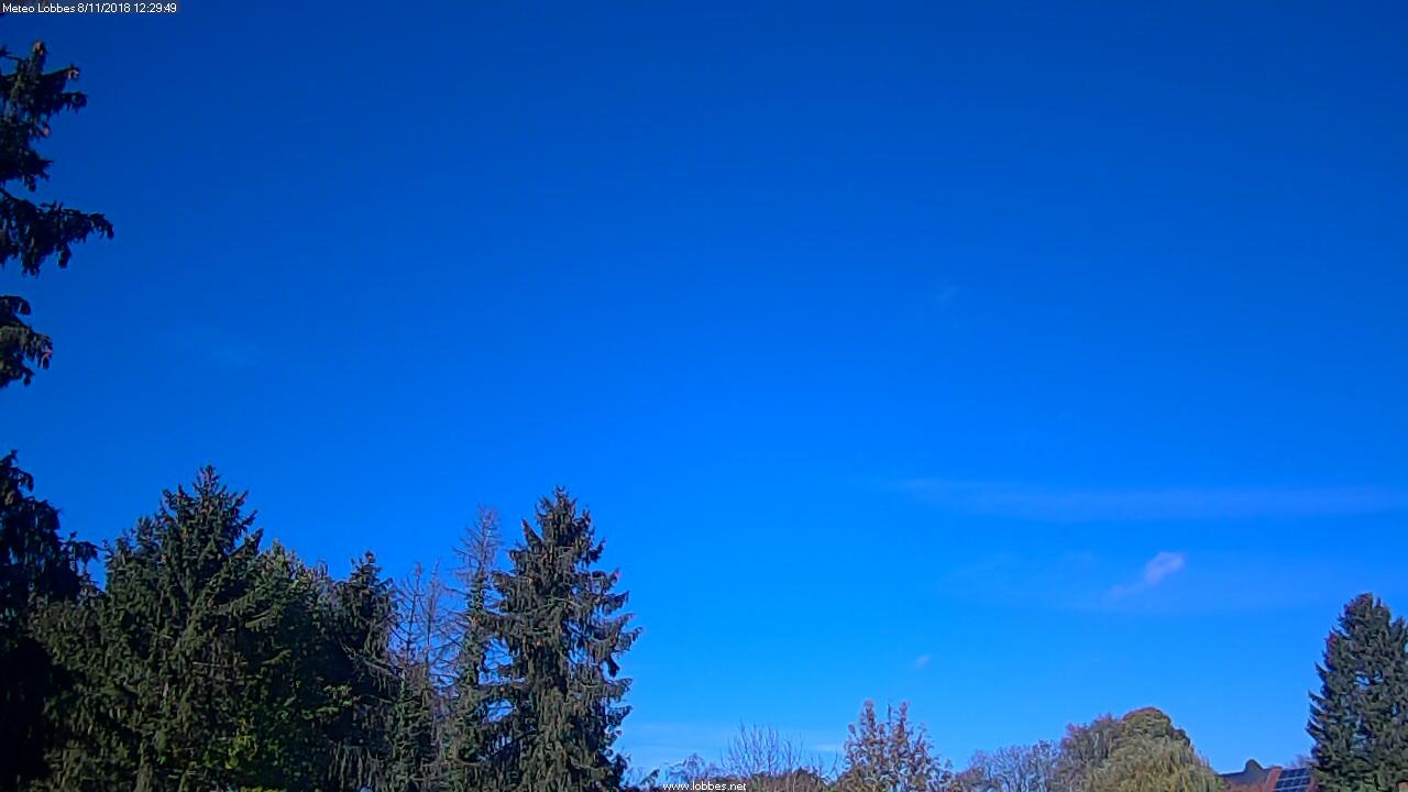 Météo Lobbes webcam 2018-11-08