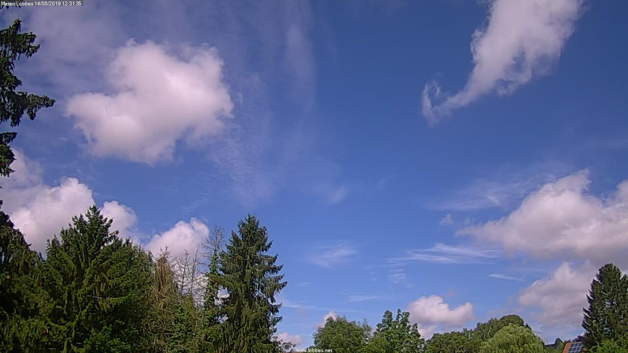 Météo Lobbes webcam 2019-08-14