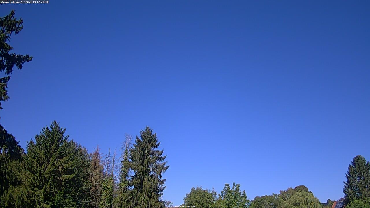 M&eacute;t&eacute;o Lobbes webcam 2019-09-21