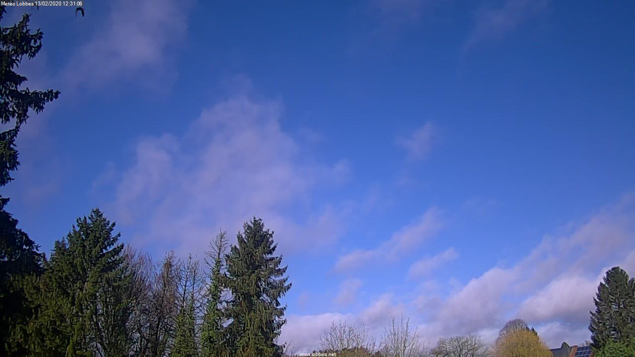 Météo Lobbes webcam 2020-02-13