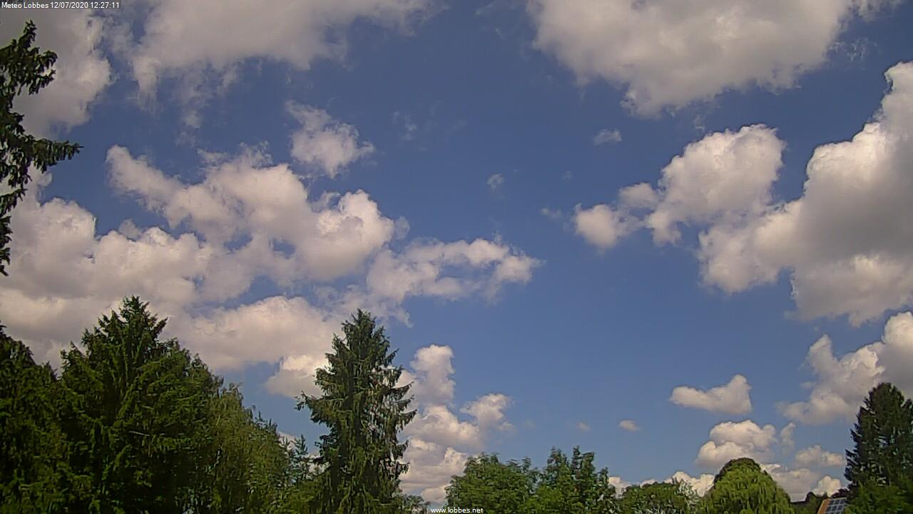 Météo Lobbes webcam 2020-07-12