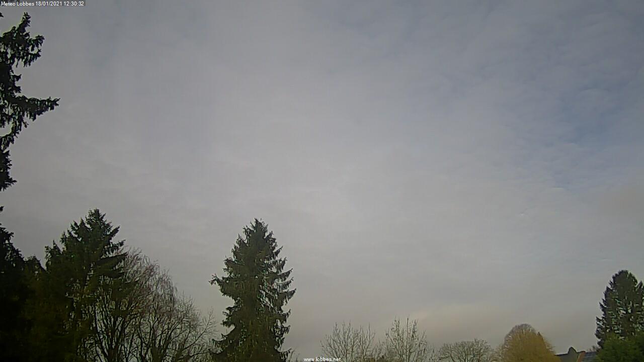 Météo Lobbes webcam 2021-01-18