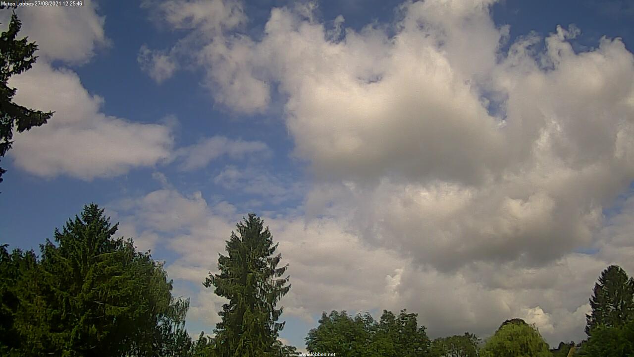 Météo Lobbes webcam 2021-08-27