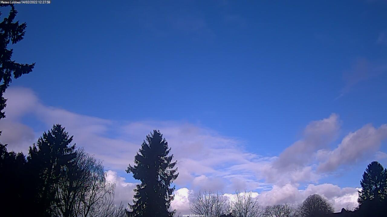 Météo Lobbes webcam 2022-02-14