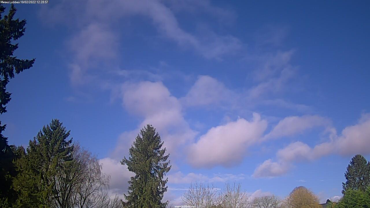 Météo Lobbes webcam 2022-02-19