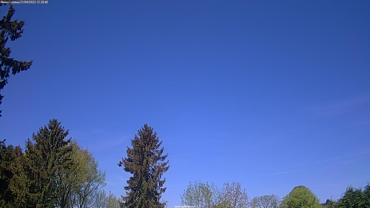 Météo Lobbes webcam 2022-04-21