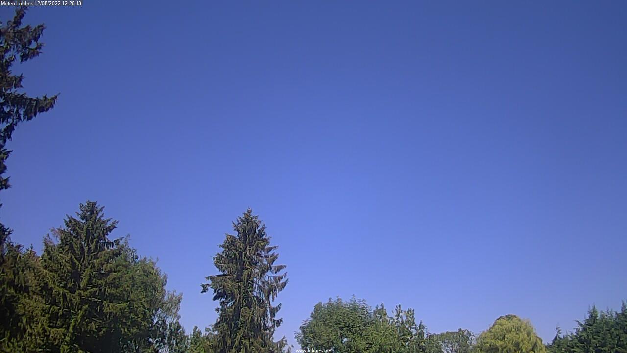 Météo Lobbes webcam 2022-08-12
