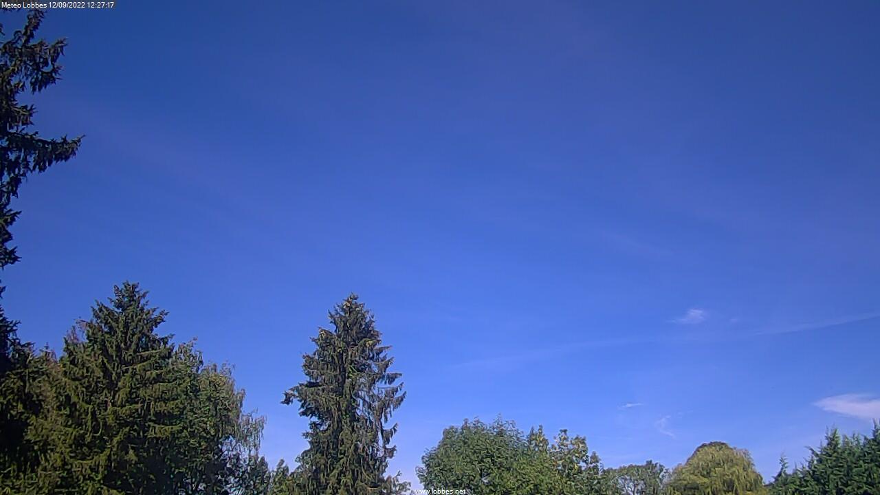 Météo Lobbes webcam 2022-09-12