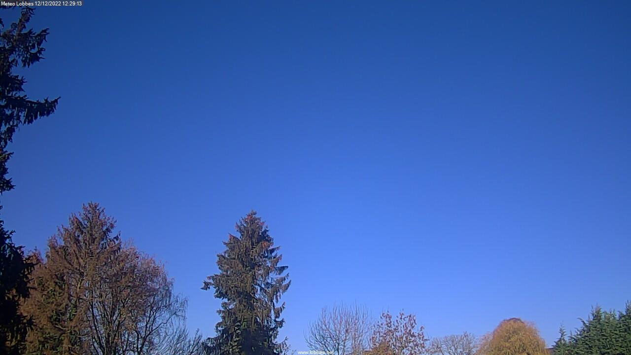 Météo Lobbes webcam 2022-12-12