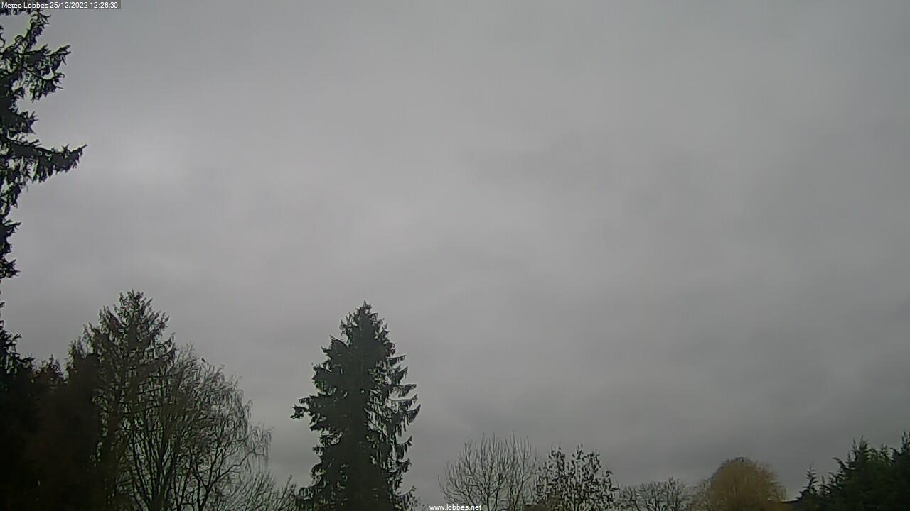 Météo Lobbes webcam 2022-12-25