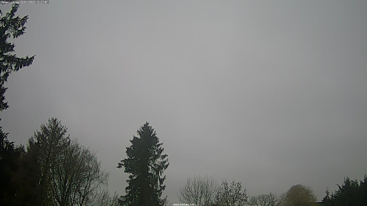 Météo Lobbes webcam 2023-01-22