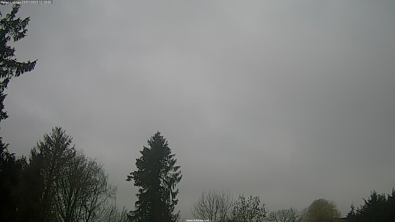 Météo Lobbes webcam 2023-01-23