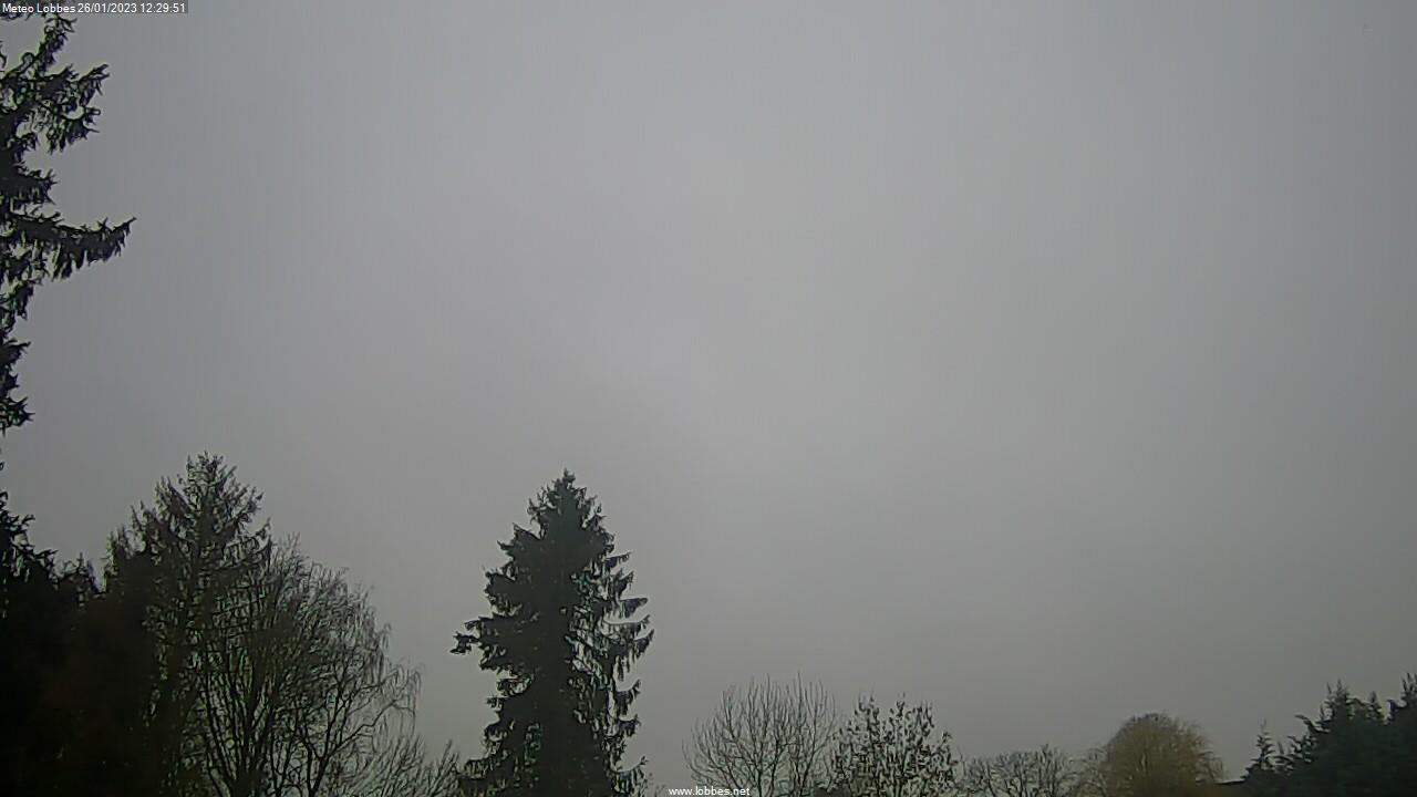 Météo Lobbes webcam 2023-01-26