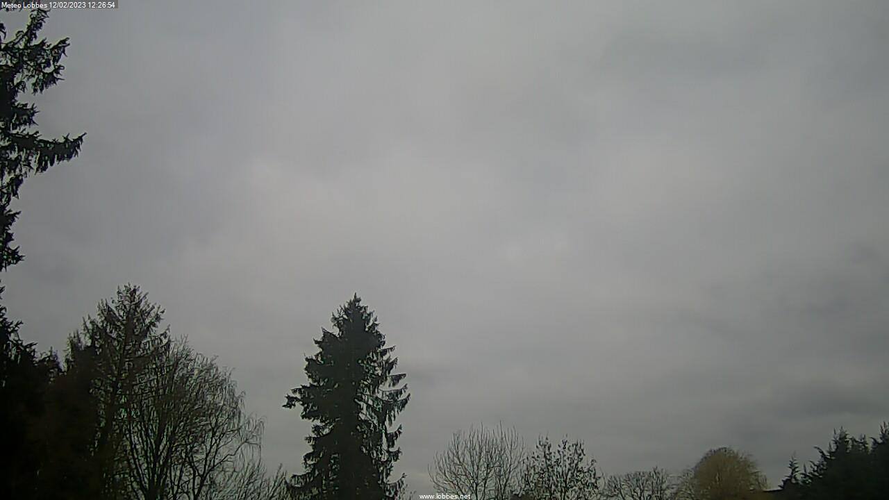 Météo Lobbes webcam 2023-02-12