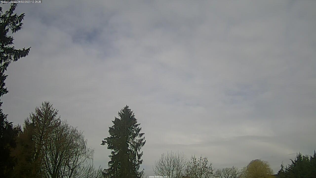 Météo Lobbes webcam 2023-02-24