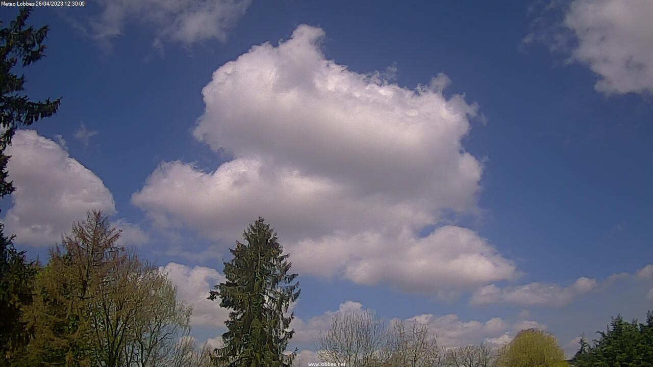 Météo Lobbes webcam 2023-04-26