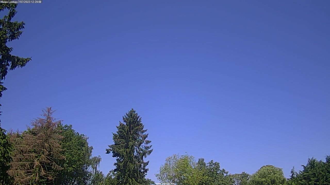 Météo Lobbes webcam 2023-07-07