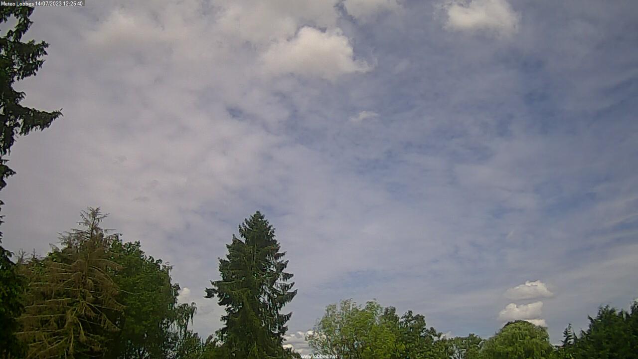 Météo Lobbes webcam 2023-07-14