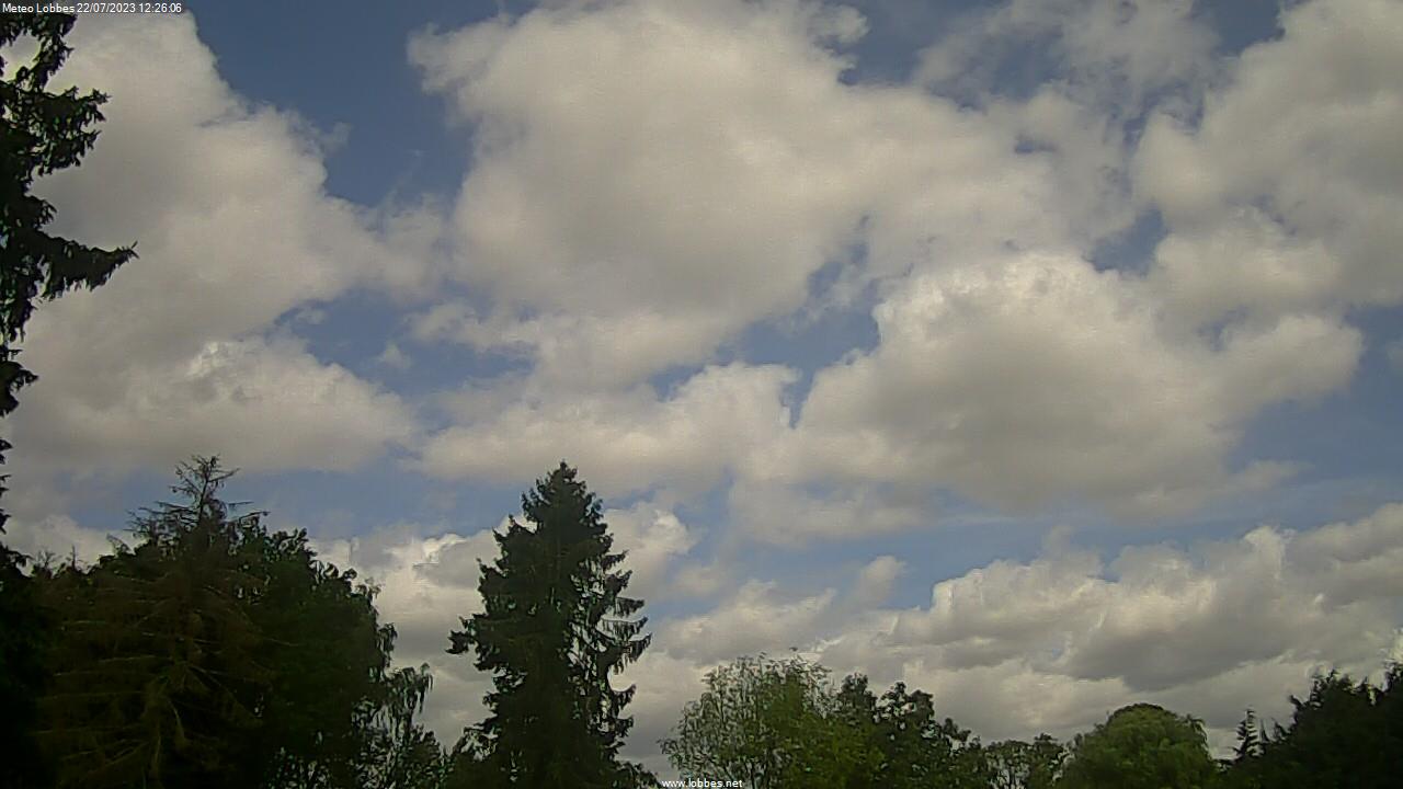 Météo Lobbes webcam 2023-07-22