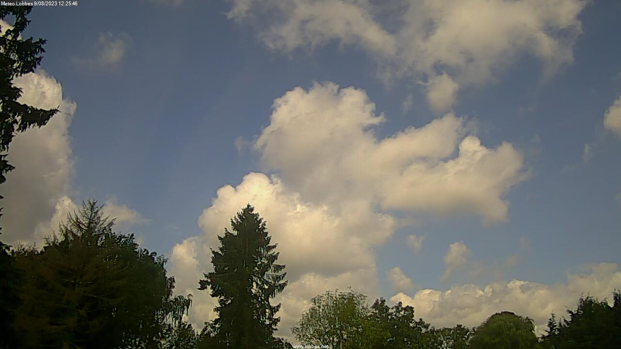 Météo Lobbes webcam 2023-08-09