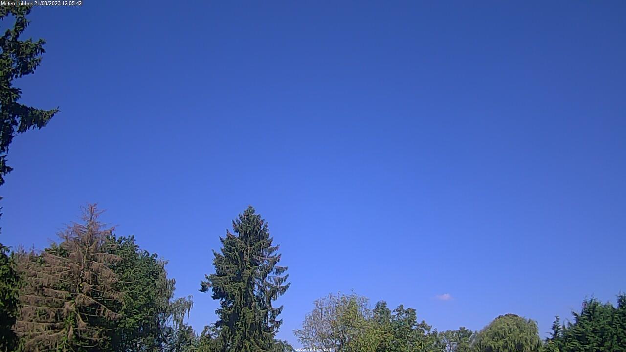 Météo Lobbes webcam 2023-08-21